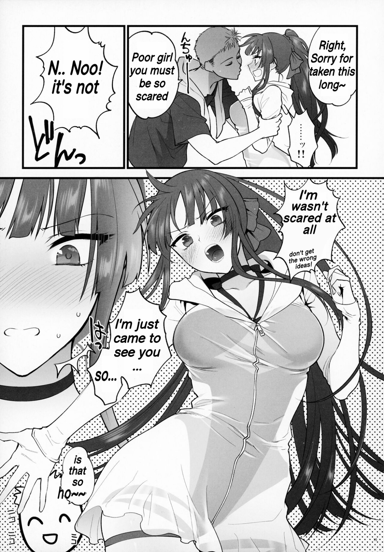 Hentai Manga Comic-I Just Came To Show You My Swimsuit!!-Read-12